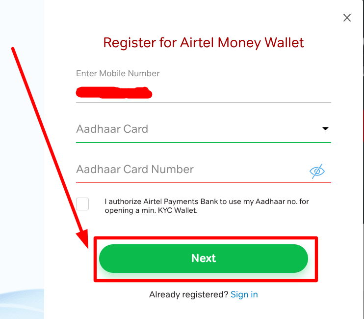 airtel-payments-bank-money-wallet-registration